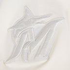 MLB MIAMI MARLINS NEUTRAL WOMEN'S BOXY TOP (EGGSHELL)