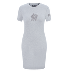 MLB MIAMI MARLINS TRIPLE TONAL ROBE MOULANTE POUR FEMME (GRIS CHINÉ)