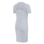 MLB MIAMI MARLINS TRIPLE TONAL ROBE MOULANTE POUR FEMME (GRIS CHINÉ)