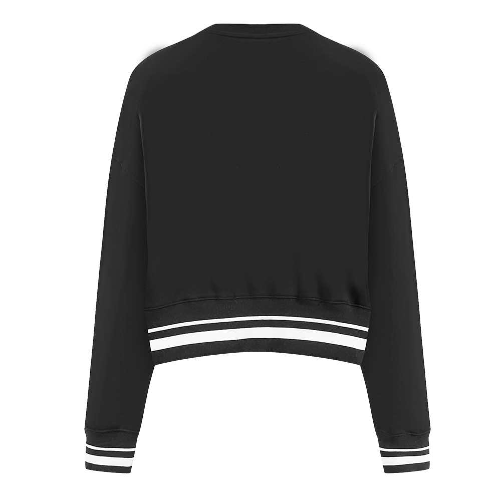MLB FLORIDA MARLINS RETRO CLASSIC WOMEN'S CREWNECK (BLACK)
