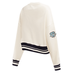 MLB FLORIDA MARLINS RETRO CLASSIC CHANDAIL À COL ROND POUR FEMME (COQUILLE D'ŒUF/NOIR)