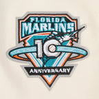 MLB FLORIDA MARLINS RETRO CLASSIC CHANDAIL À COL ROND POUR FEMME (COQUILLE D'ŒUF/NOIR)