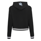 MLB FLORIDA MARLINS RETRO CLASSIC CHANDAIL À CAPUCHON COURT POUR FEMME (NOIR)