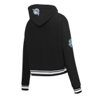 MLB FLORIDA MARLINS RETRO CLASSIC CHANDAIL À CAPUCHON COURT POUR FEMME (NOIR)