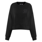MLB MIAMI MARLINS NEUTRAL CHANDAIL À COL ROND POUR FEMME (NOIR)