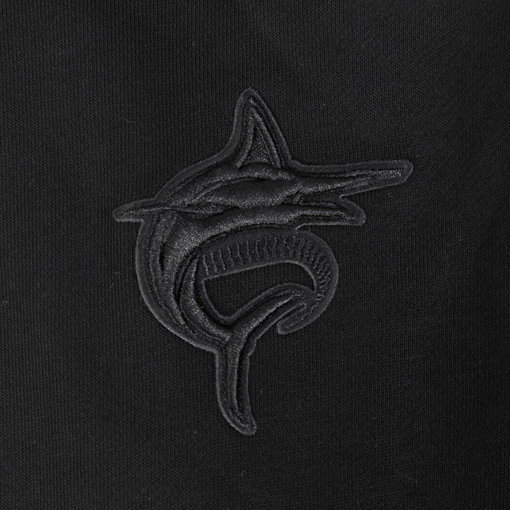 MLB MIAMI MARLINS NEUTRAL CHANDAIL À COL ROND POUR FEMME (NOIR)