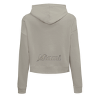 MLB MIAMI MARLINS NEUTRAL CHANDAIL À CAPUCHON COURT POUR FEMME (TAUPE)