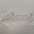 MLB MIAMI MARLINS NEUTRAL CHANDAIL À CAPUCHON COURT POUR FEMME (TAUPE)