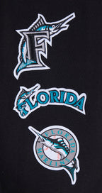 MLB FLORIDA MARLINS RETRO CLASSIC WOMEN'S JERSEY LEGGING (BLACK)
