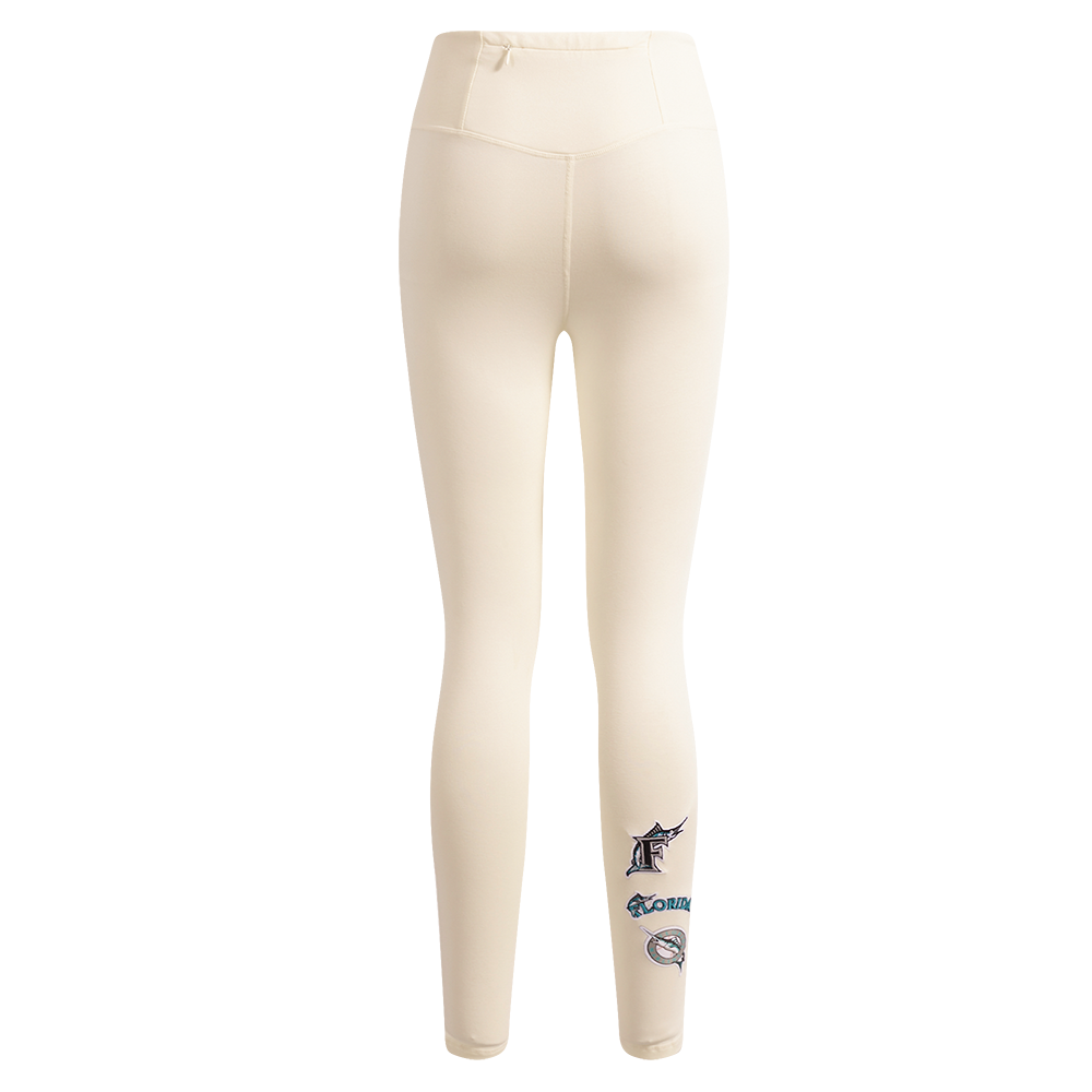 MLB FLORIDA MARLINS RETRO CLASSIC WOMEN'S JERSEY LEGGING (EGGSHELL)