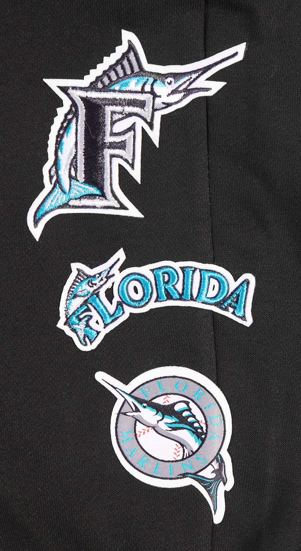 MLB FLORIDA MARLINS RETRO CLASSIC PANTALON OUATÉ POUR FEMME (NOIR)