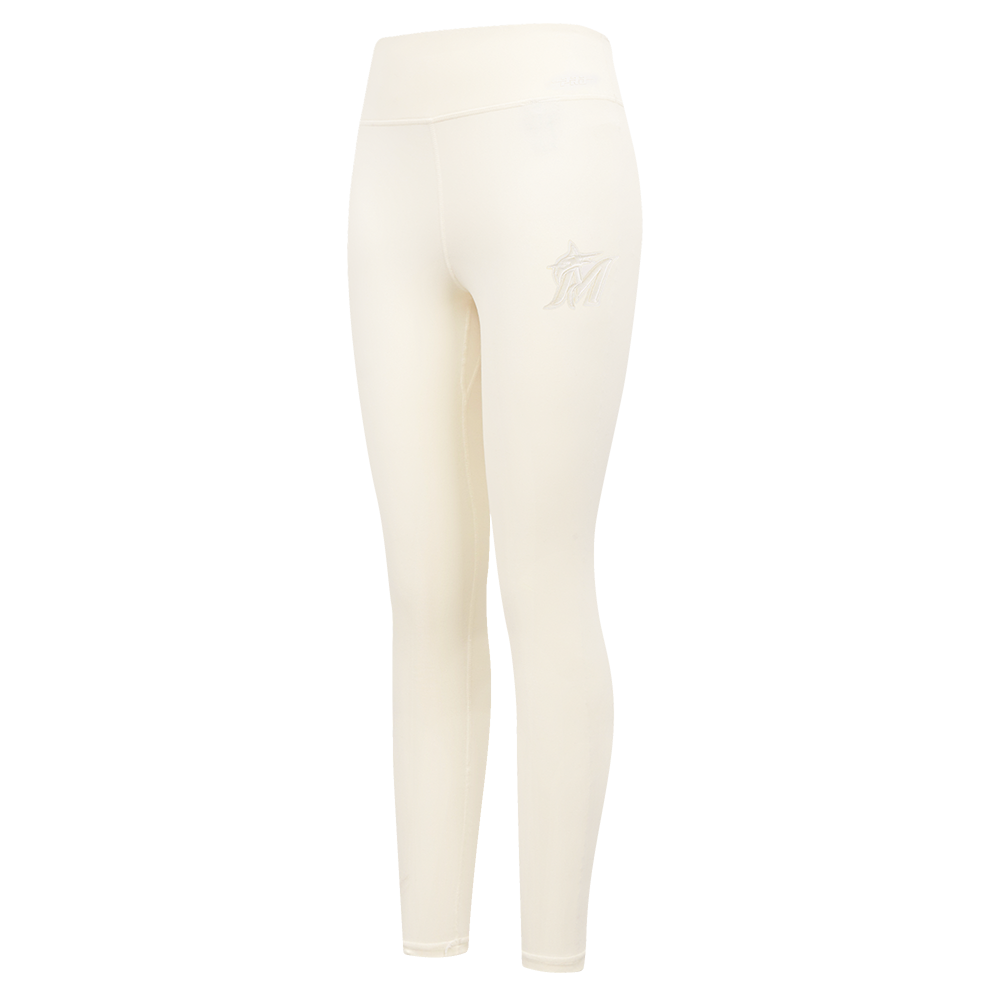 MLB MIAMI MARLINS NEUTRAL LEGGING EN JERSEY POUR FEMME (COQUILLE D'ŒUF)