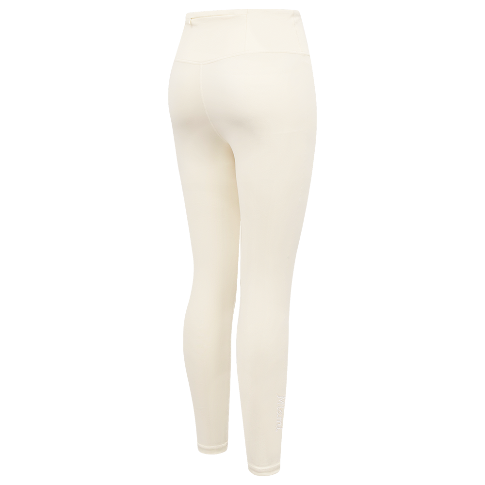 MLB MIAMI MARLINS NEUTRAL WOMEN'S JERSEY LEGGING (EGGSHELL)
