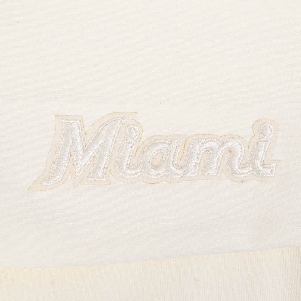 MLB MIAMI MARLINS NEUTRAL WOMEN'S JERSEY LEGGING (EGGSHELL)