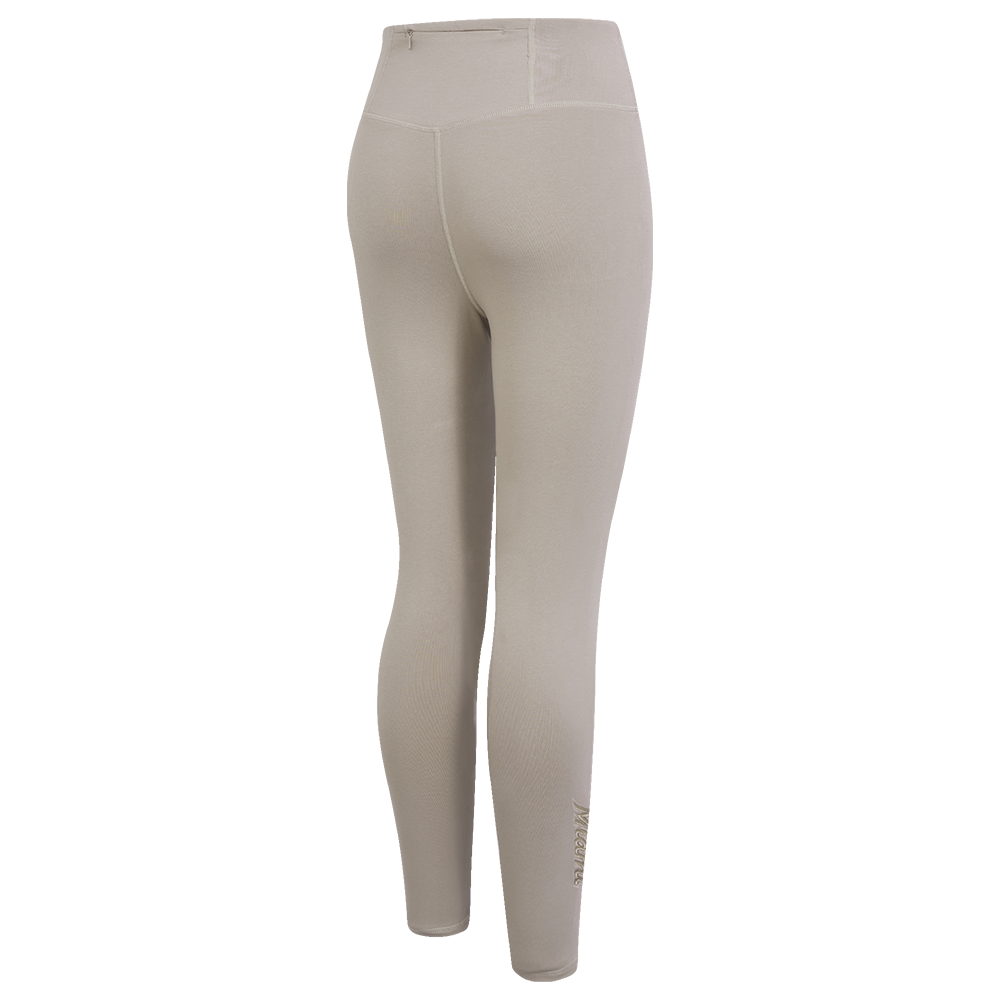 MLB MIAMI MARLINS NEUTRAL LEGGING EN JERSEY POUR FEMME (TAUPE)