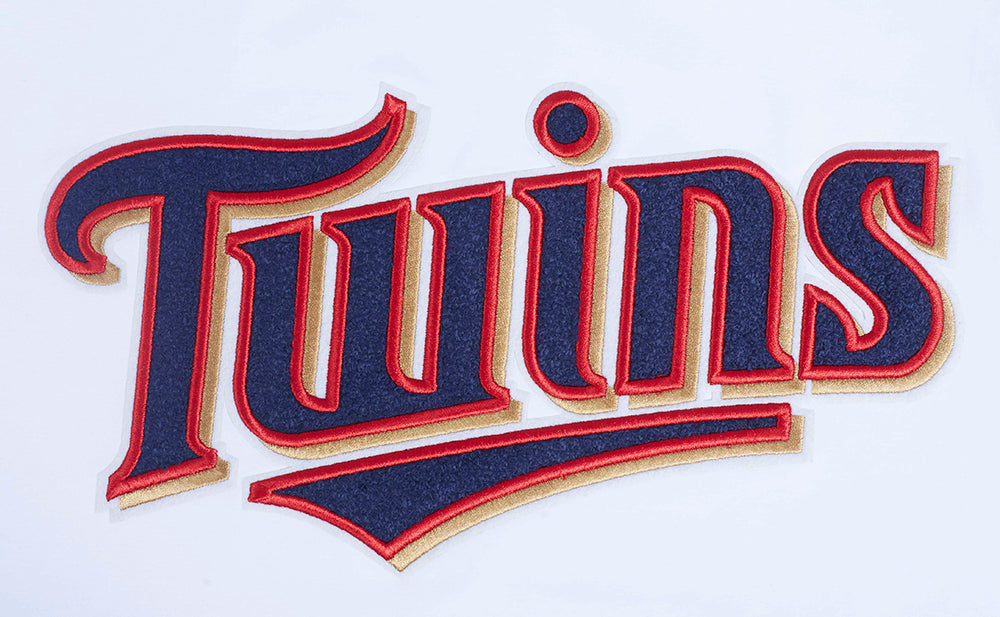 MLB MINNESOTA TWINS CLASSIC CHENILLE HAUT POUR HOMME (BLANC)