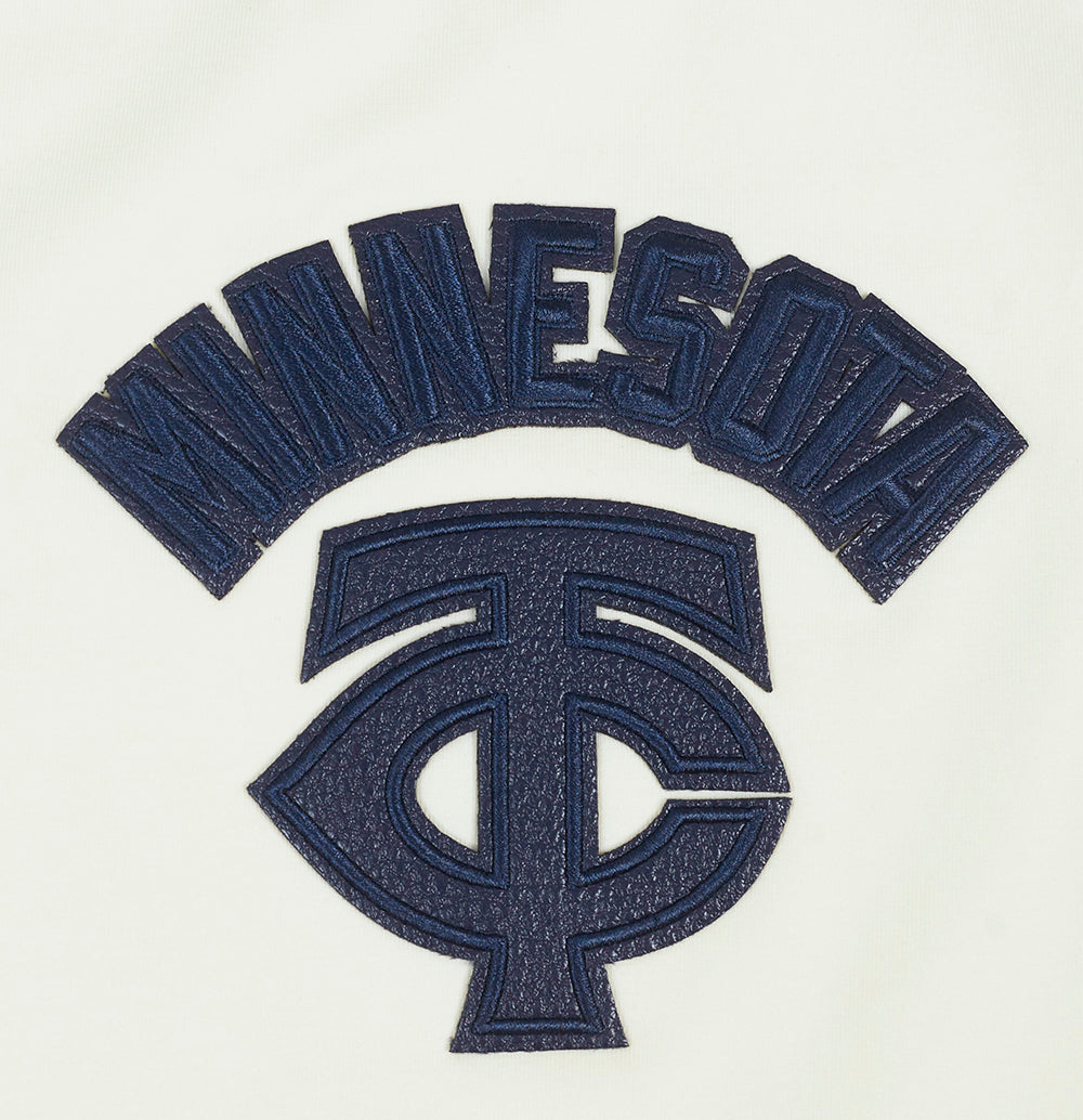 MLB MINNESOTA TWINS TRIPLE TONAL CAMISOLE DOS NAGEUR À COUPE DÉCONTRACTÉE POUR FEMME (COQUILLE D'ŒUF)