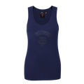 MLB MINNESOTA TWINS TRIPLE TONAL CAMISOLE DOS NAGEUR À COUPE DÉCONTRACTÉE POUR FEMME (MARINE MINUIT)