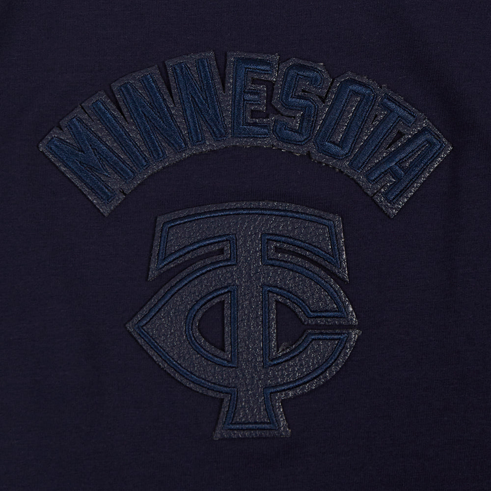 MLB MINNESOTA TWINS TRIPLE TONAL CAMISOLE DOS NAGEUR À COUPE DÉCONTRACTÉE POUR FEMME (MARINE MINUIT)