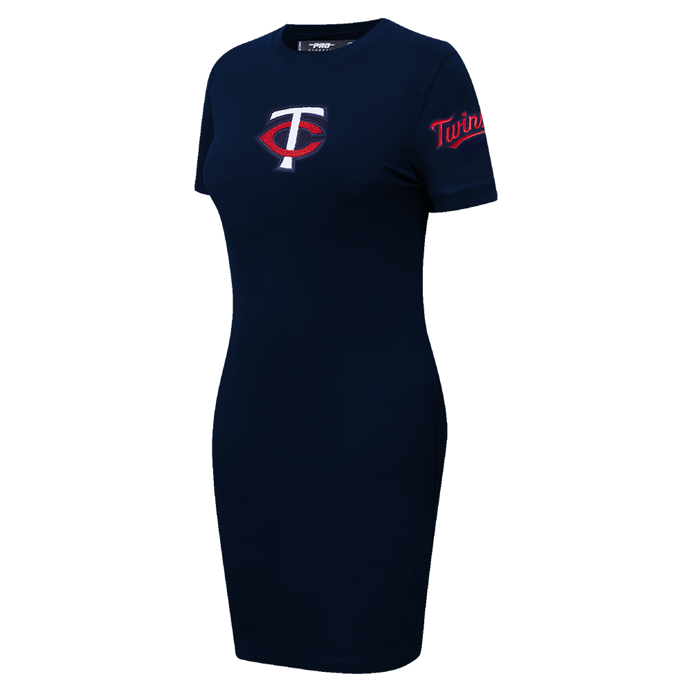 MLB MINNESOTA TWINS CLASSIC WOMEN'S BODYCON DRESS (MIDNIGHT NAVY)