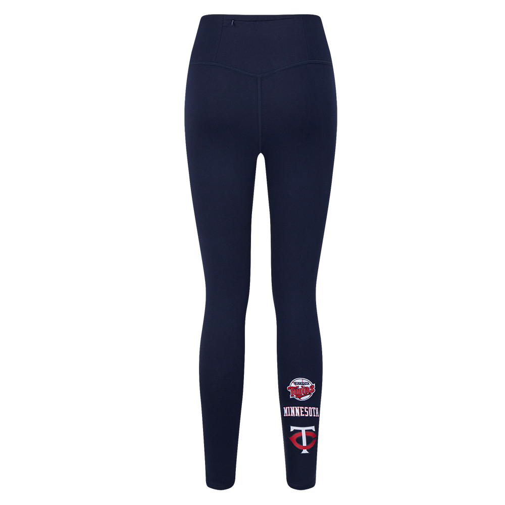 MLB MINNESOTA TWINS RETRO CLASSIC WOMEN'S JERSEY LEGGIN (MIDNIGHT NAVY)
