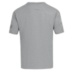 MLB NEW YORK METS NEUTRAL HAUT EN JERSEY DE COTON À ÉPAULES TOMBANTES POUR HOMME (GRIS CHINÉ FONCÉ)