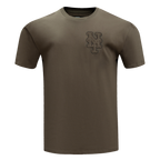 MLB NEW YORK METS NEUTRAL HAUT EN JERSEY DE COTON À ÉPAULES TOMBANTES POUR HOMME (TAUPE FONCÉ)