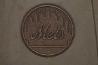 MLB NEW YORK METS NEUTRAL HAUT EN JERSEY DE COTON À ÉPAULES TOMBANTES POUR HOMME (TAUPE FONCÉ)