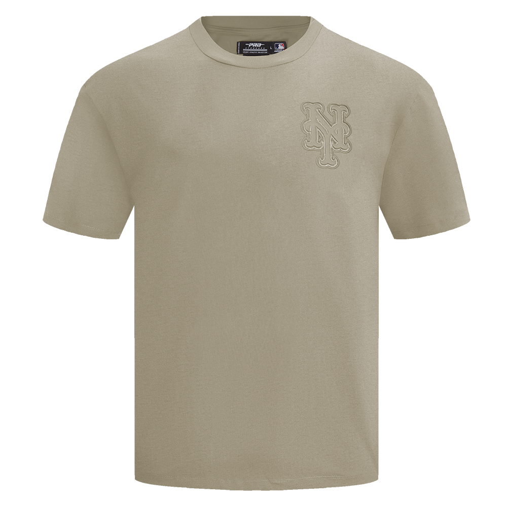 MLB NEW YORK METS NEUTRAL MEN'S  CJ DROP SHOULDER TOP (TAUPE)