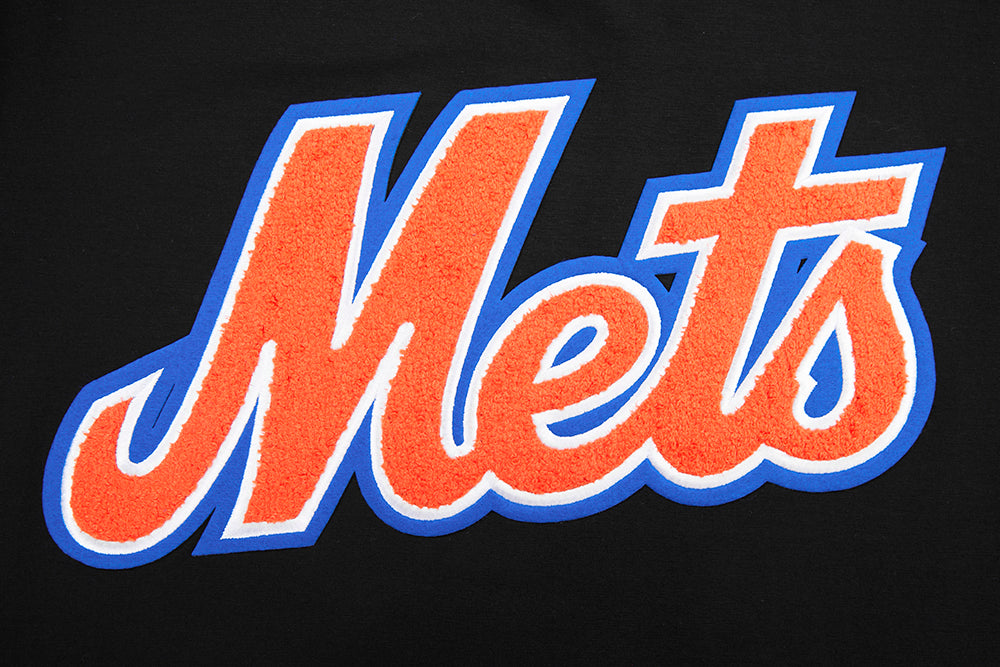 MLB NEW YORK METS CLASSIC CHENILLE HAUT POUR HOMME (NOIR)