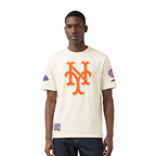 MLB NEW YORK METS RETRO CLASSICS HAUT EN JERSEY SIMPLE POUR HOMME (COQUILLE D'ŒUF)