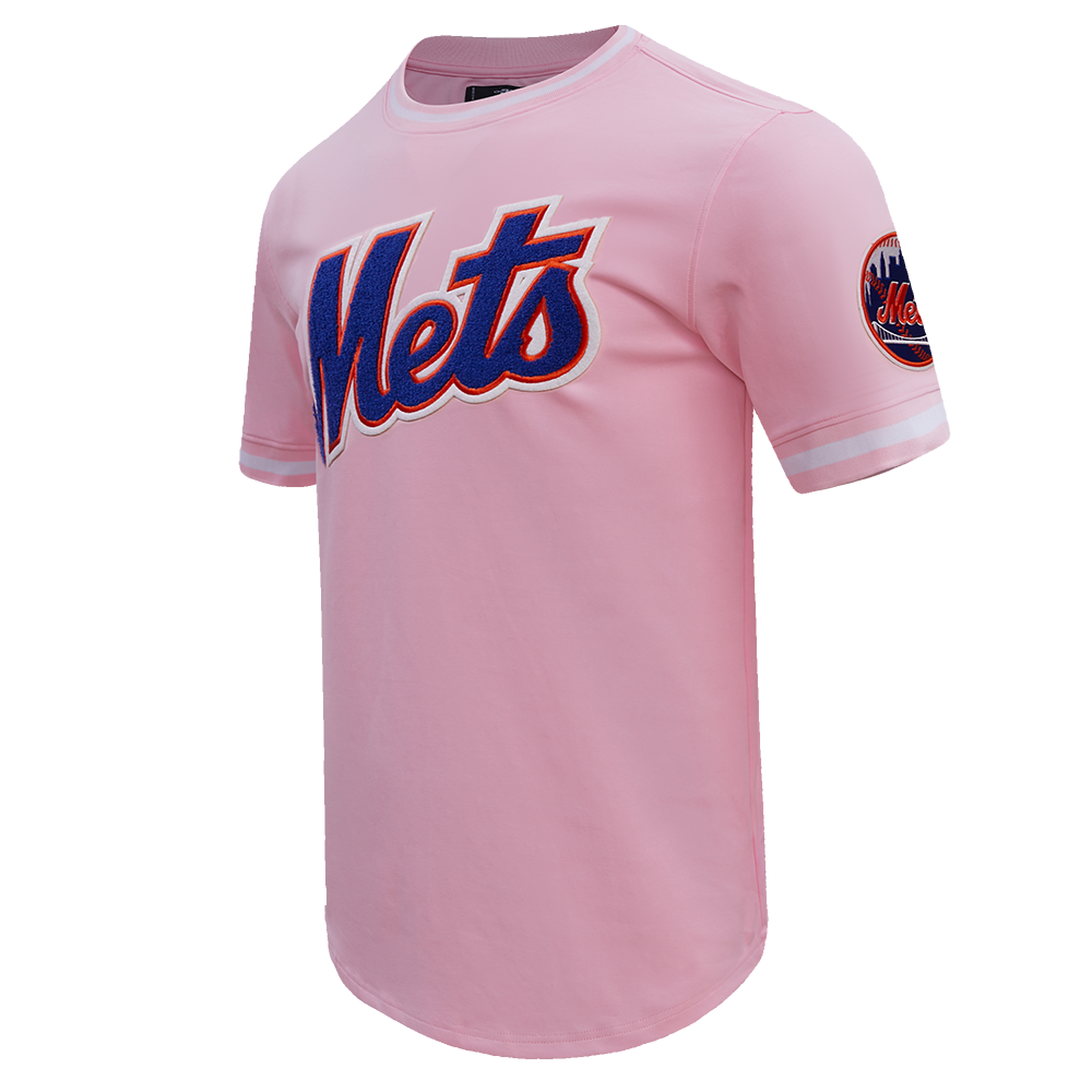 MLB NEW YORK METS CLASSIC CHENILLE MEN'S TOP (PINK)