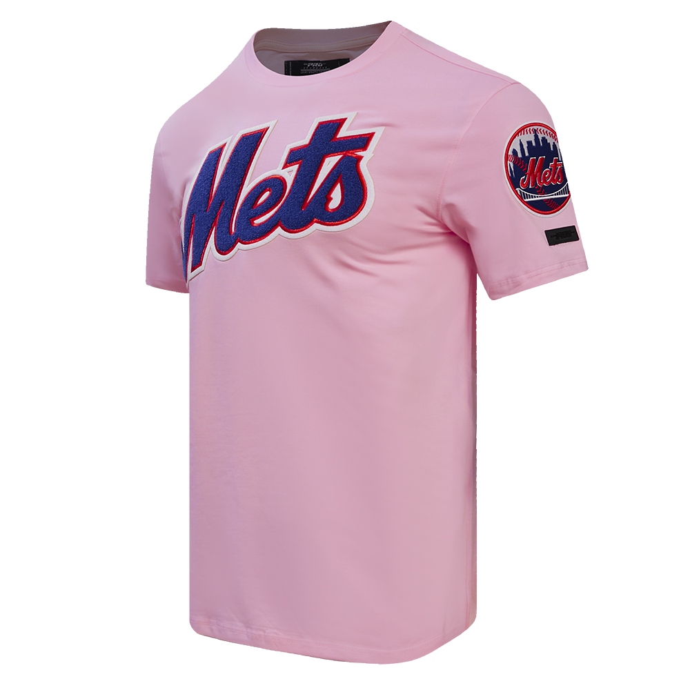 MLB NEW YORK METS HAUT PRO TEAM À LOGO POUR HOMME (ROSE)