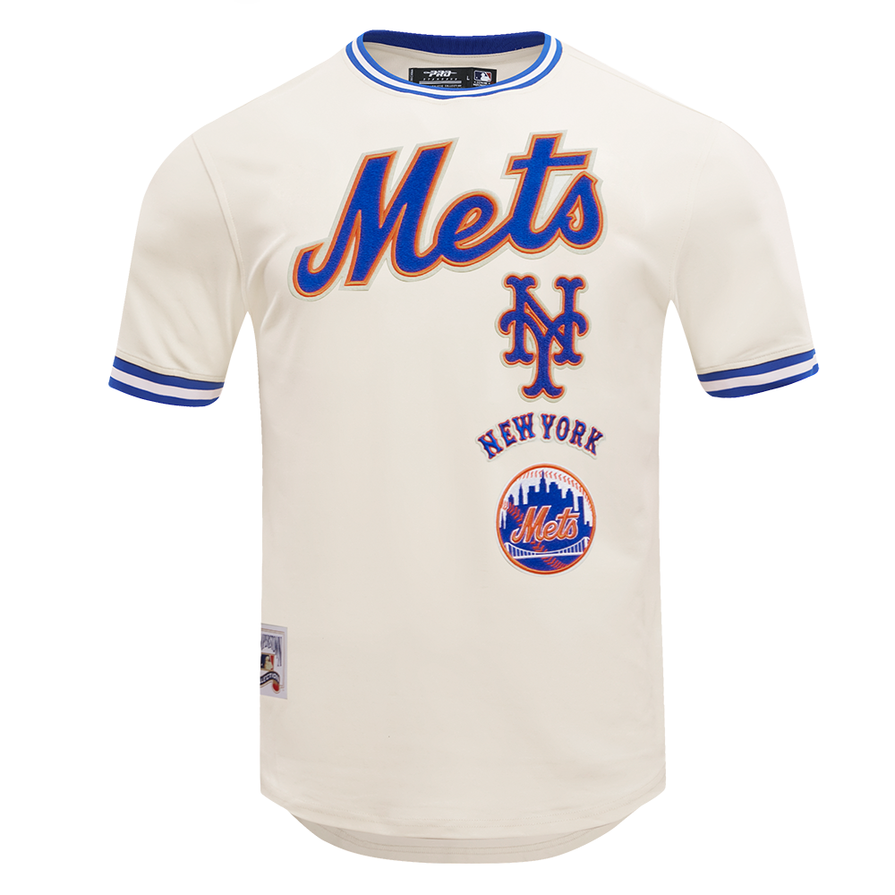 MLB NEW YORK METS RETRO CLASSIC MEN'S TOP (EGGSHELL/ ROYAL BLUE)