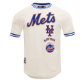 MLB NEW YORK METS RETRO CLASSIC MEN'S TOP (EGGSHELL/ ROYAL BLUE)