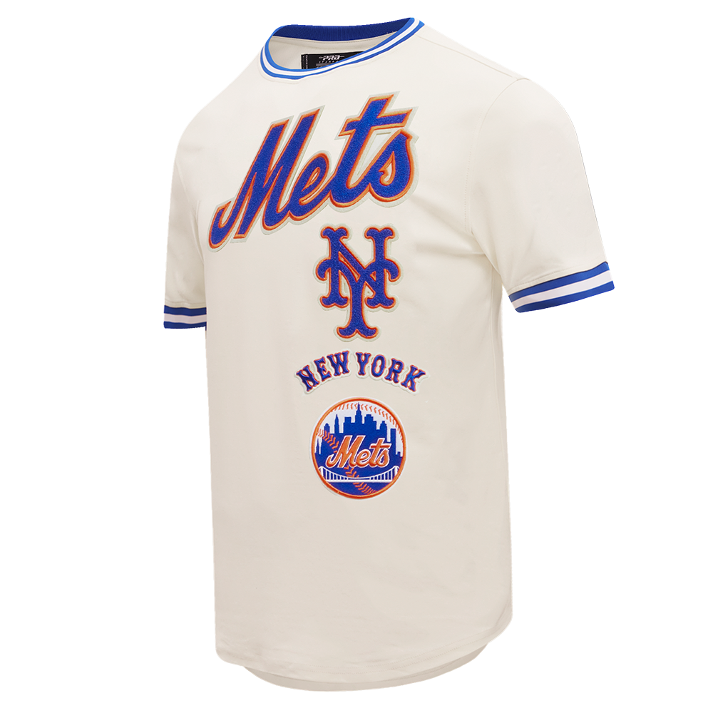 MLB NEW YORK METS RETRO CLASSIC MEN'S TOP (EGGSHELL/ ROYAL BLUE)