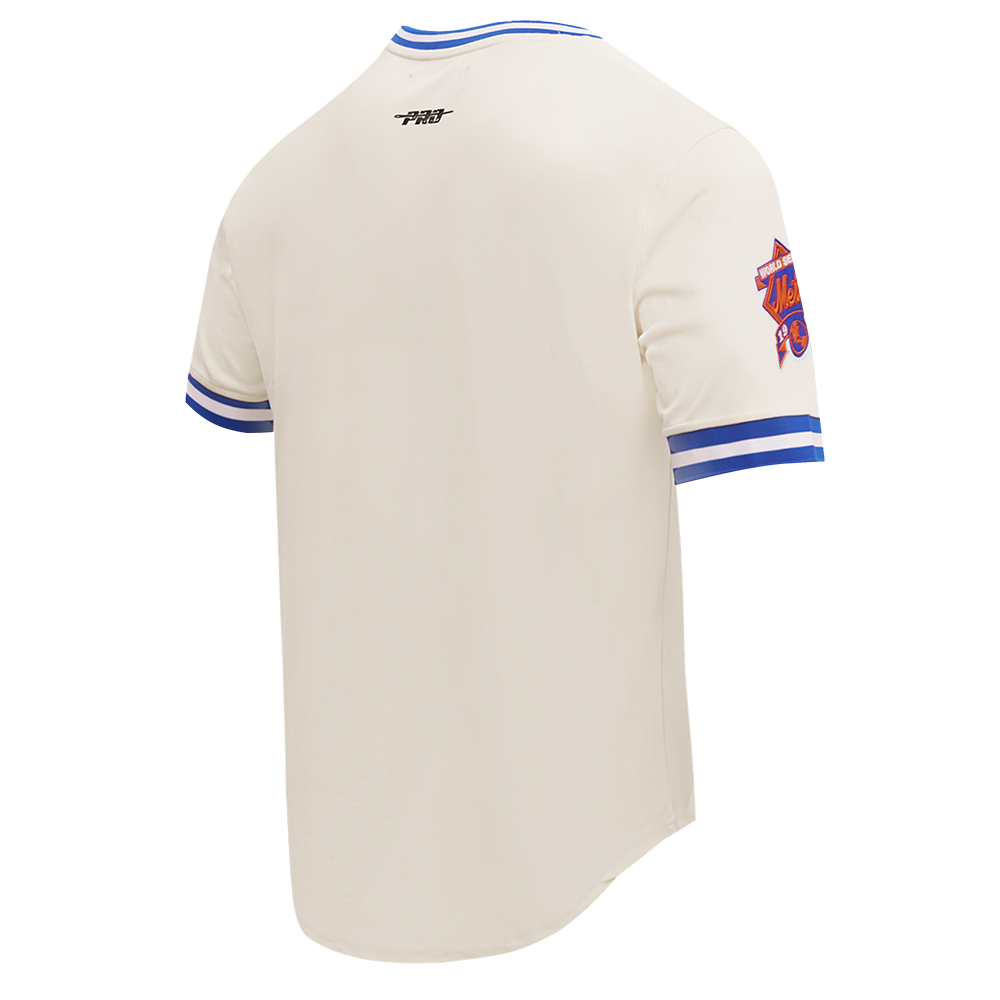 MLB NEW YORK METS RETRO CLASSIC MEN'S TOP (EGGSHELL/ ROYAL BLUE)