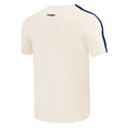 MLB NEW YORK METS RETRO CLASSIC HAUT À RAYURES POUR HOMME (COQUILLE D'ŒUF/BLEU ROYAL)
