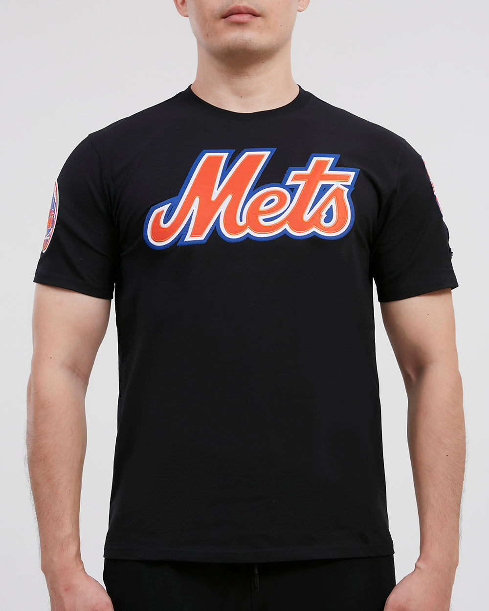 MLB NEW YORK METS TACKLE TWILL HAUT POUR HOMME (NOIR)