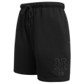 MLB NEW YORK METS NEUTRAL SHORT EN MOLLETON POUR HOMME POUR HOMME (NOIR)