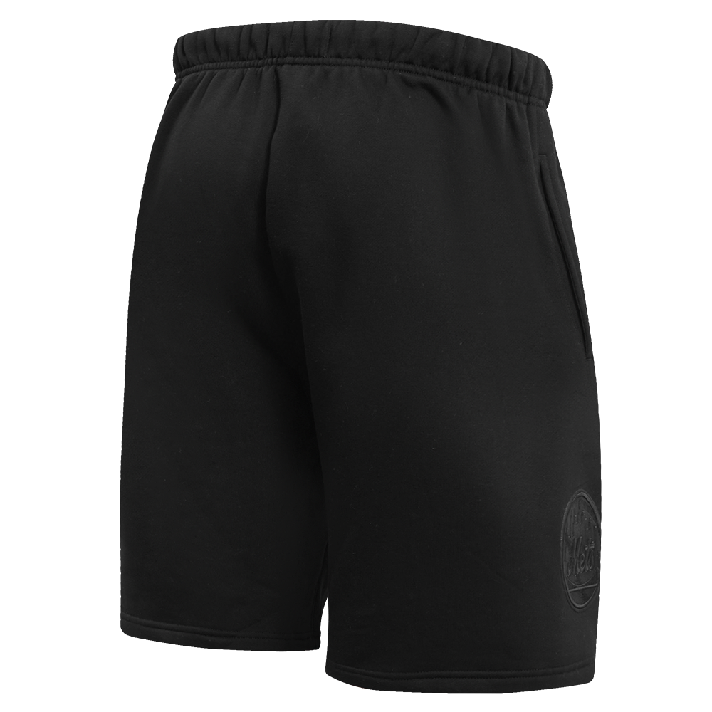 MLB NEW YORK METS NEUTRAL SHORT EN MOLLETON POUR HOMME POUR HOMME (NOIR)