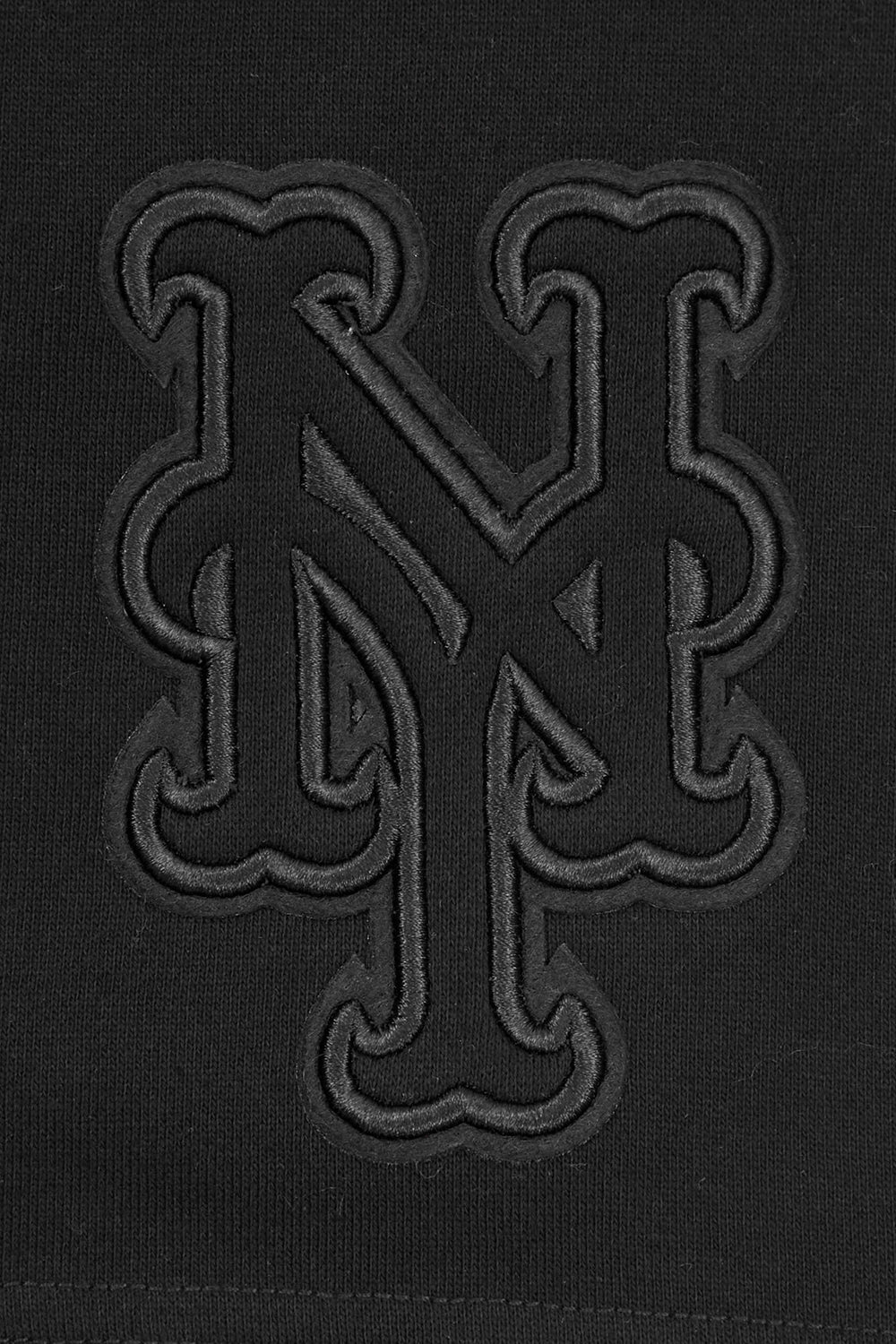 MLB NEW YORK METS NEUTRAL SHORT EN MOLLETON POUR HOMME POUR HOMME (NOIR)