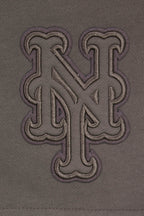 MLB NEW YORK METS NEUTRAL SHORT EN MOLLETON POUR HOMME POUR HOMME (TAUPE FONCÉ)