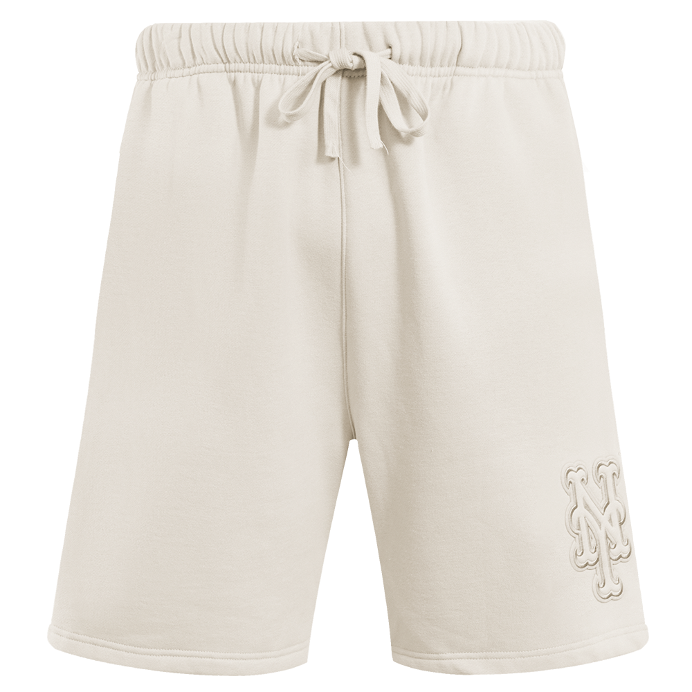 MLB NEW YORK METS NEUTRAL SHORT EN MOLLETON POUR HOMME POUR HOMME (COQUILLE D'ŒUF)