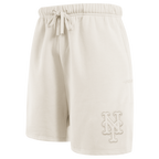 MLB NEW YORK METS NEUTRAL SHORT EN MOLLETON POUR HOMME POUR HOMME (COQUILLE D'ŒUF)