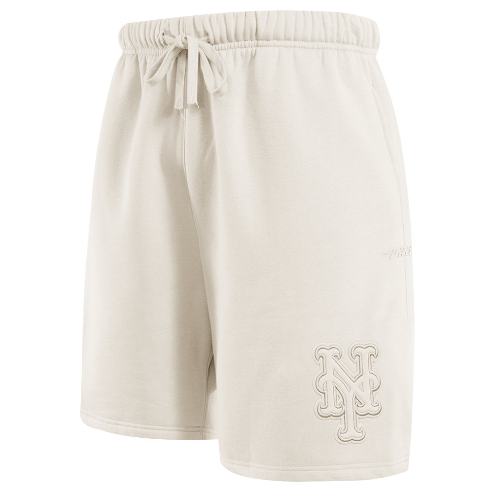MLB NEW YORK METS NEUTRAL SHORT EN MOLLETON POUR HOMME POUR HOMME (COQUILLE D'ŒUF)