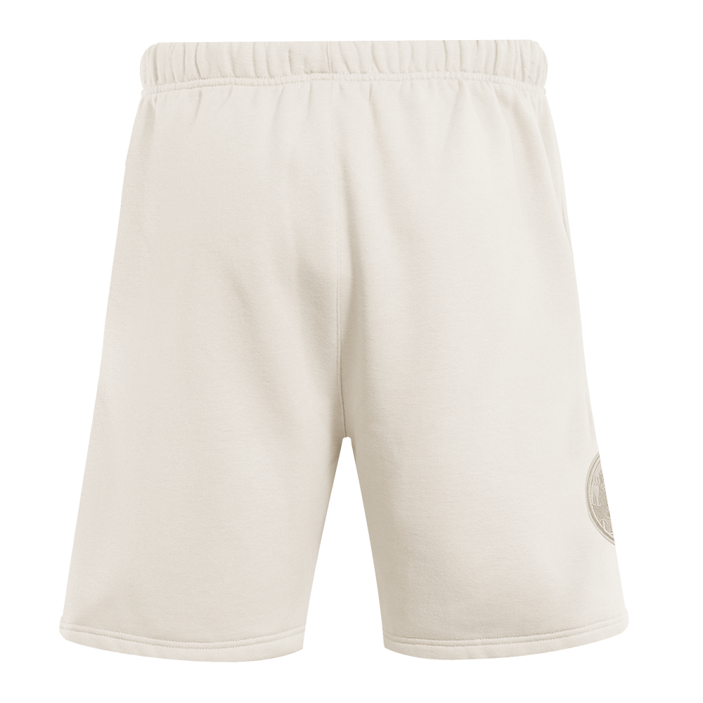 MLB NEW YORK METS NEUTRAL SHORT EN MOLLETON POUR HOMME POUR HOMME (COQUILLE D'ŒUF)
