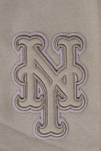 MLB NEW YORK METS NEUTRAL SHORT EN MOLLETON POUR HOMME POUR HOMME (TAUPE)