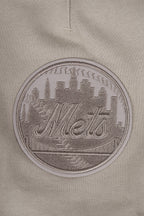 MLB NEW YORK METS NEUTRAL SHORT EN MOLLETON POUR HOMME POUR HOMME (TAUPE)