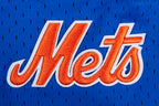 MLB NEW YORK METS SCRIPT TAIL SHORT EN MAILLE DOUBLE 2.0 POUR HOMME (NOIR/BLEU ROYAL/NOIR)